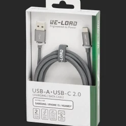 Re-load oplaad- en datakabel USB-C