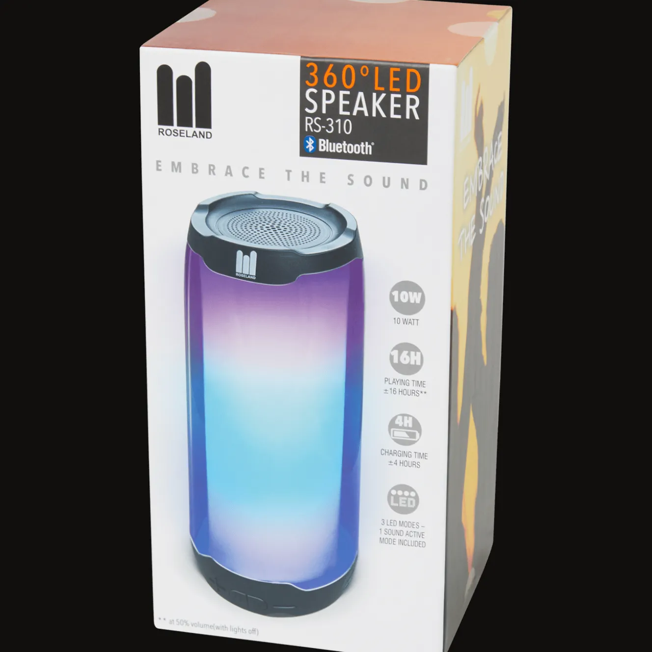 Roseland draadloze ledspeaker RS-310