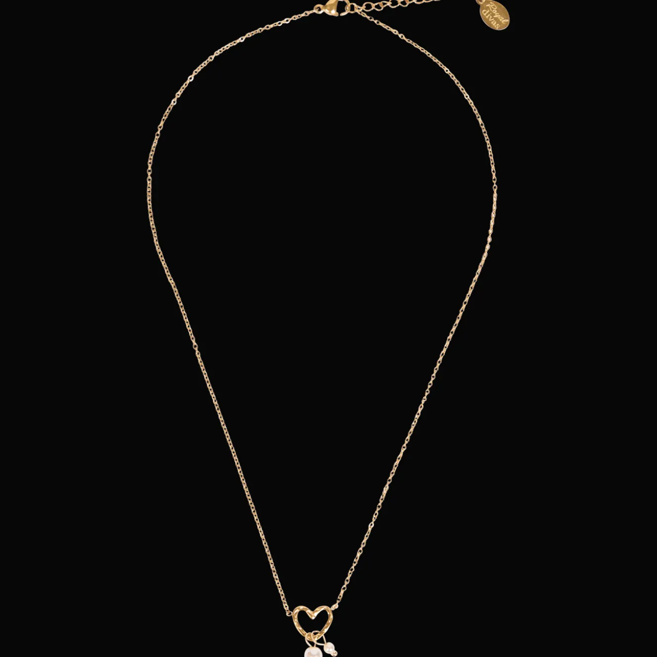 Royal Divas roestvrijstalen ketting