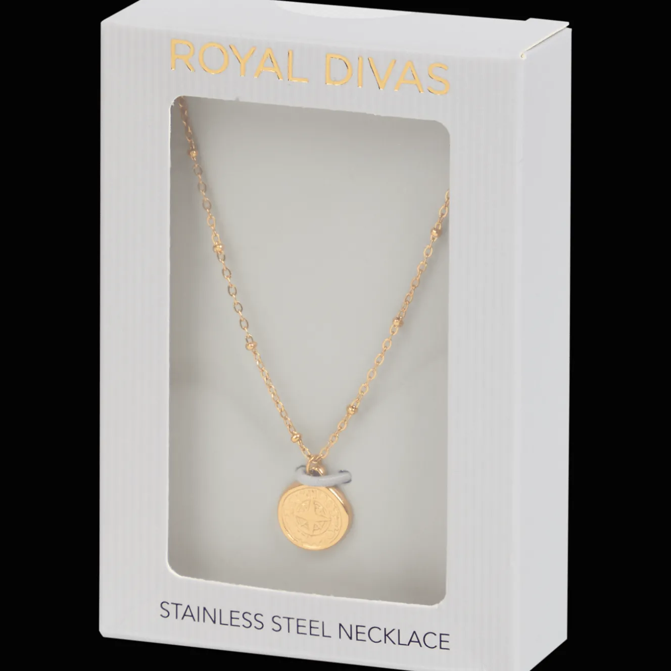 Royal Divas roestvrijstalen ketting