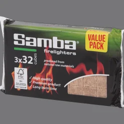 Samba aanmaakblokjes