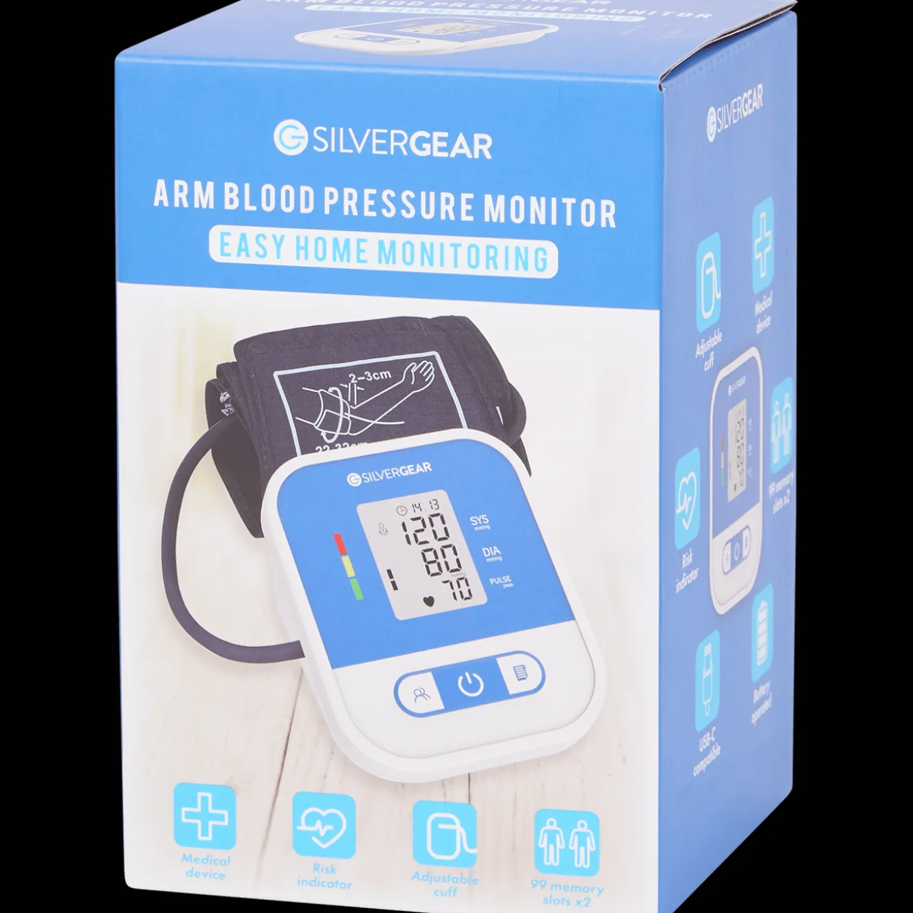 Silvergear bloeddrukmeter