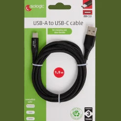 Sologic laad- en datakabel USB-C