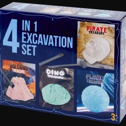 Speelgoed opgraafset