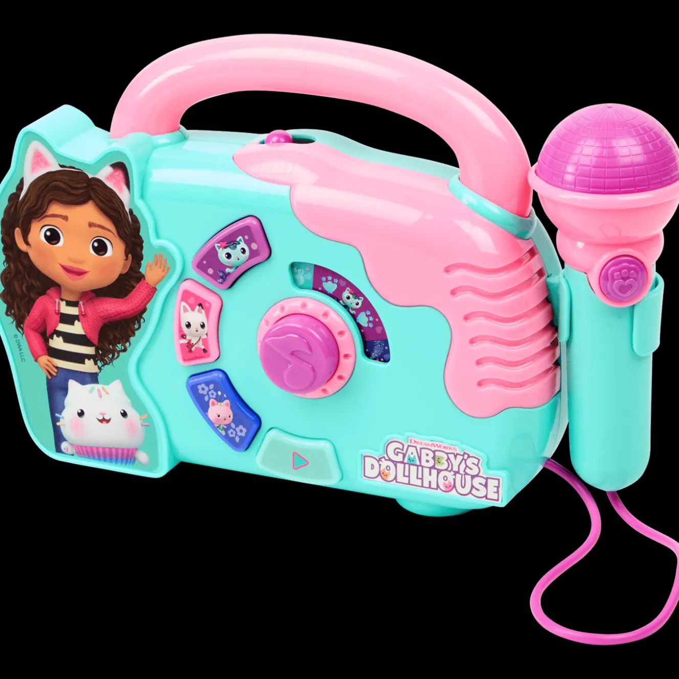 Speelgoedradio met microfoon