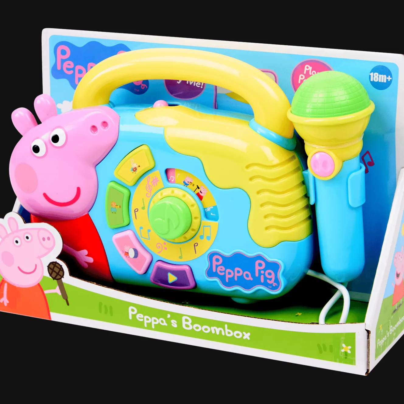 Speelgoedradio met microfoon