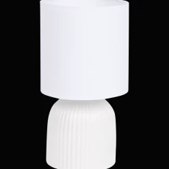 Tafellamp met keramieken voet