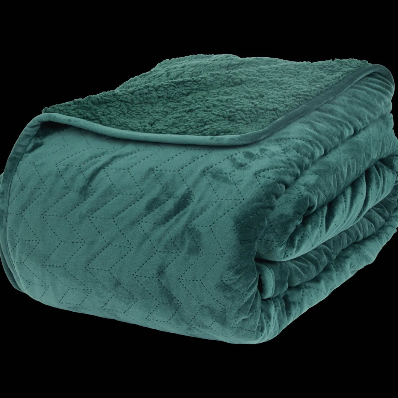 Velvet bedsprei