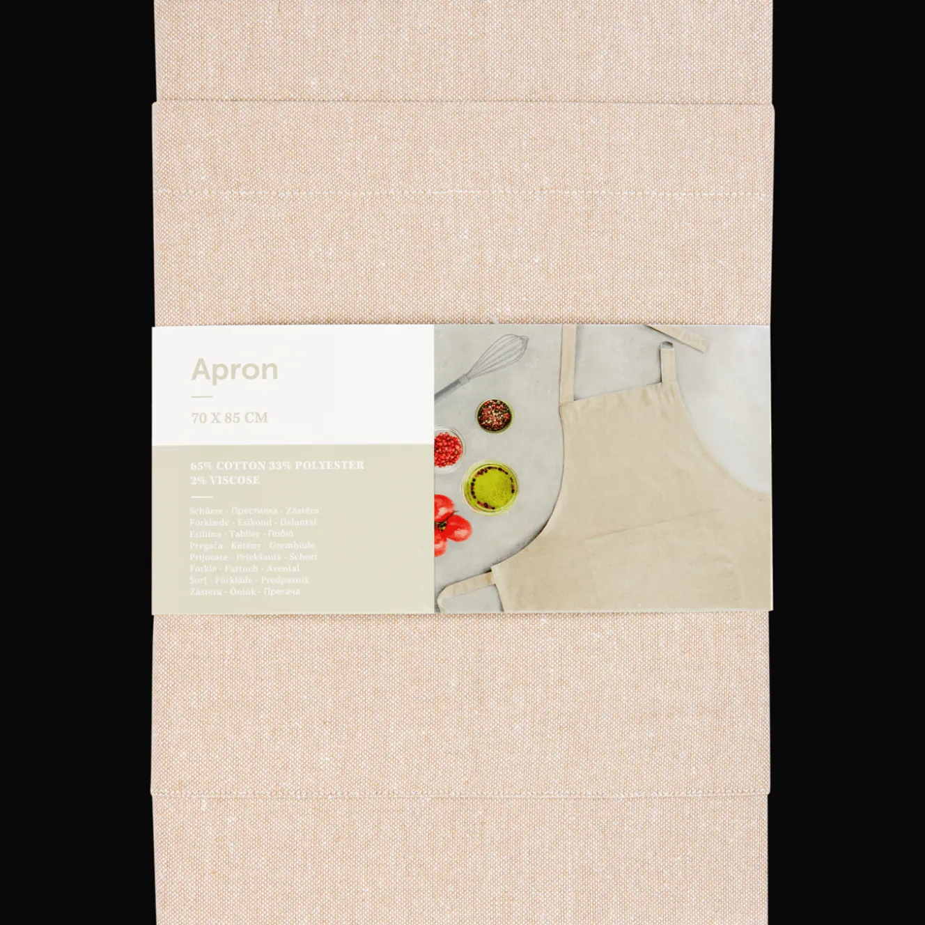 Verstelbaar keukenschort