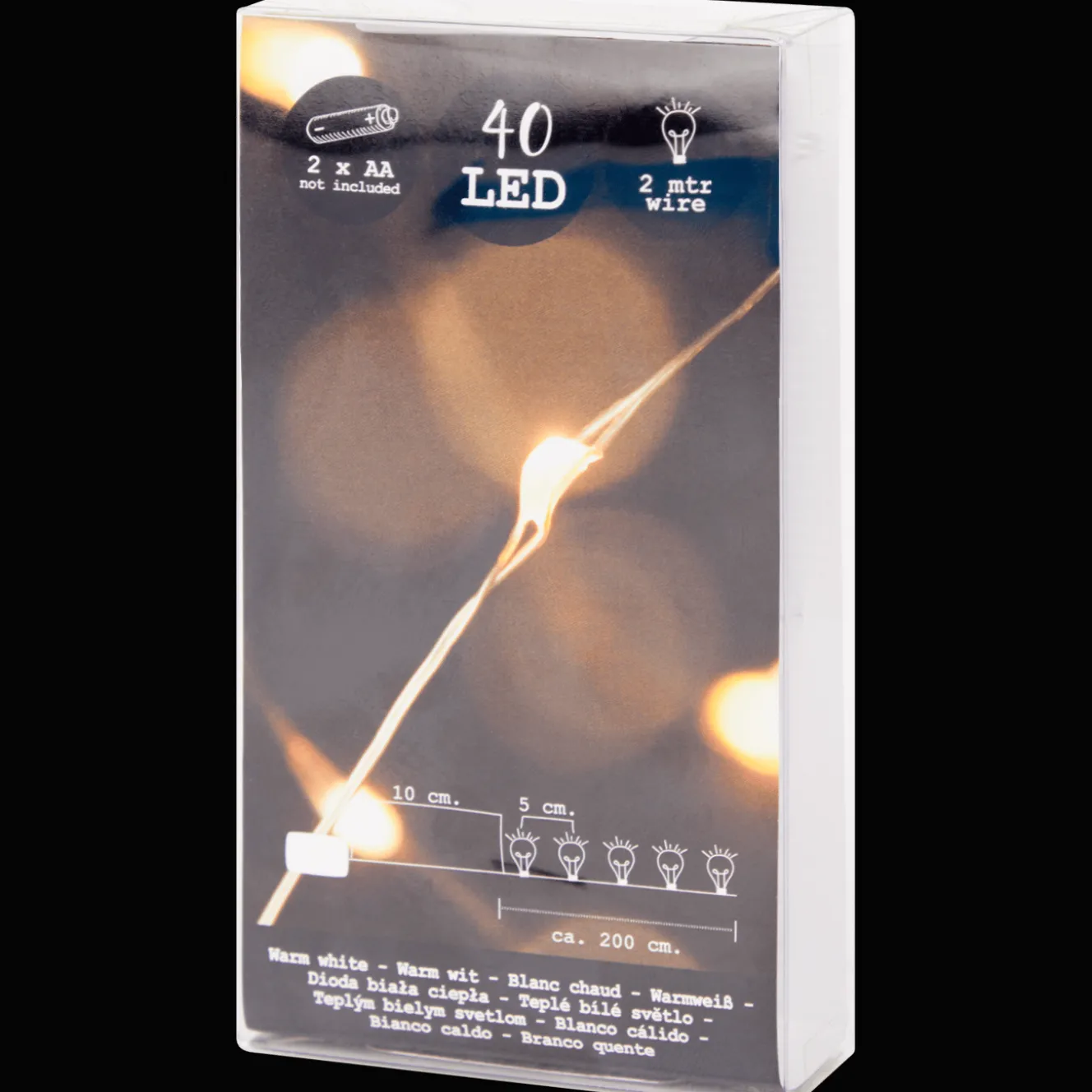 Warm-witte draadverlichting