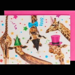 Wenskaart lenticulair met dieren