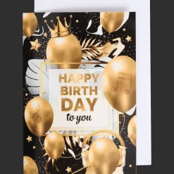 Wenskaart met muziek