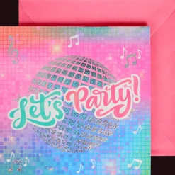 Wenskaart met muziek en licht